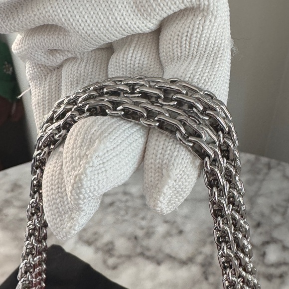 Chanel Mademoiselle Red Quilted Patent Leather Bag - Picture 11 of 13